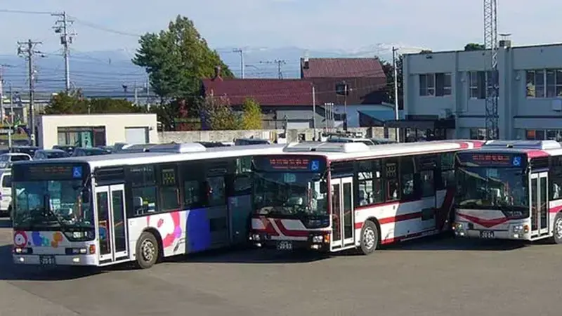 旭川電気軌道のバス
