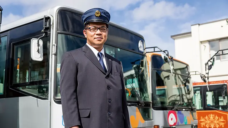 旭川電気軌道の運転手